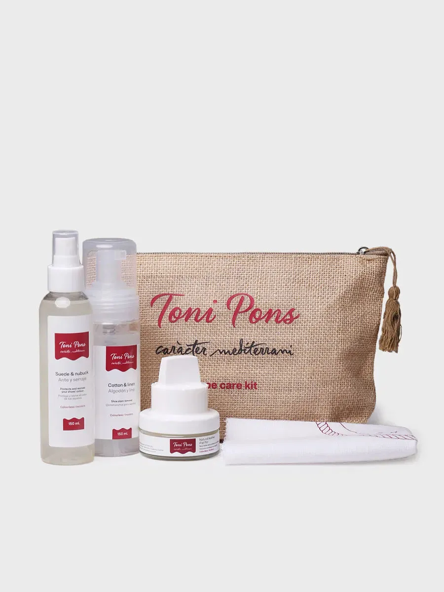 Toni Pons Shoe-Care-Kit kit entretien neutre