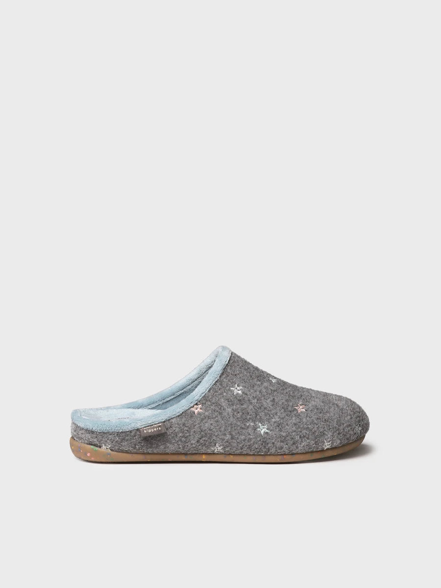 Toni Pons Mona-FT chaussons femme feutre étoiles phosphorescentes