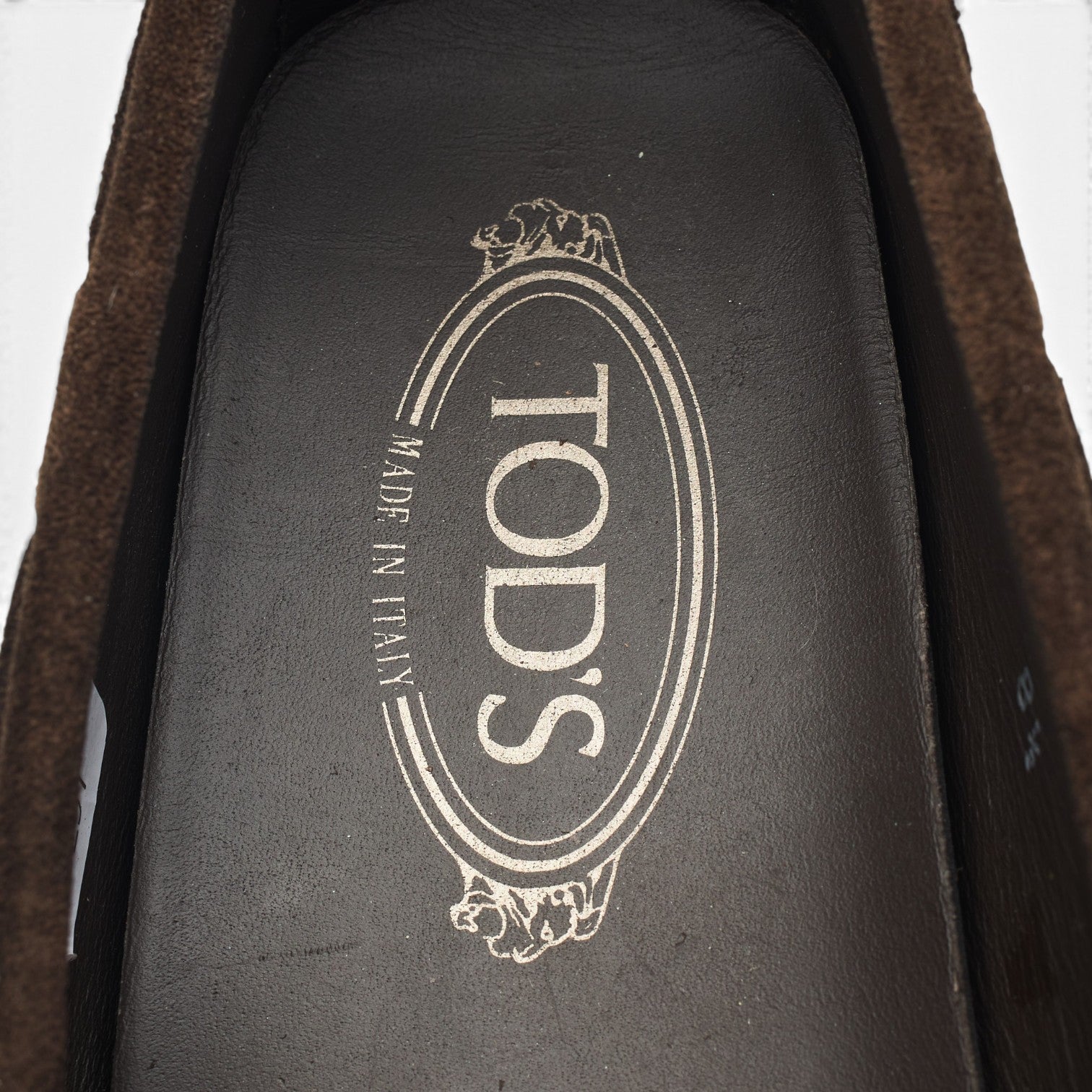Tod’s Gommino mocassins daim marron 8.5