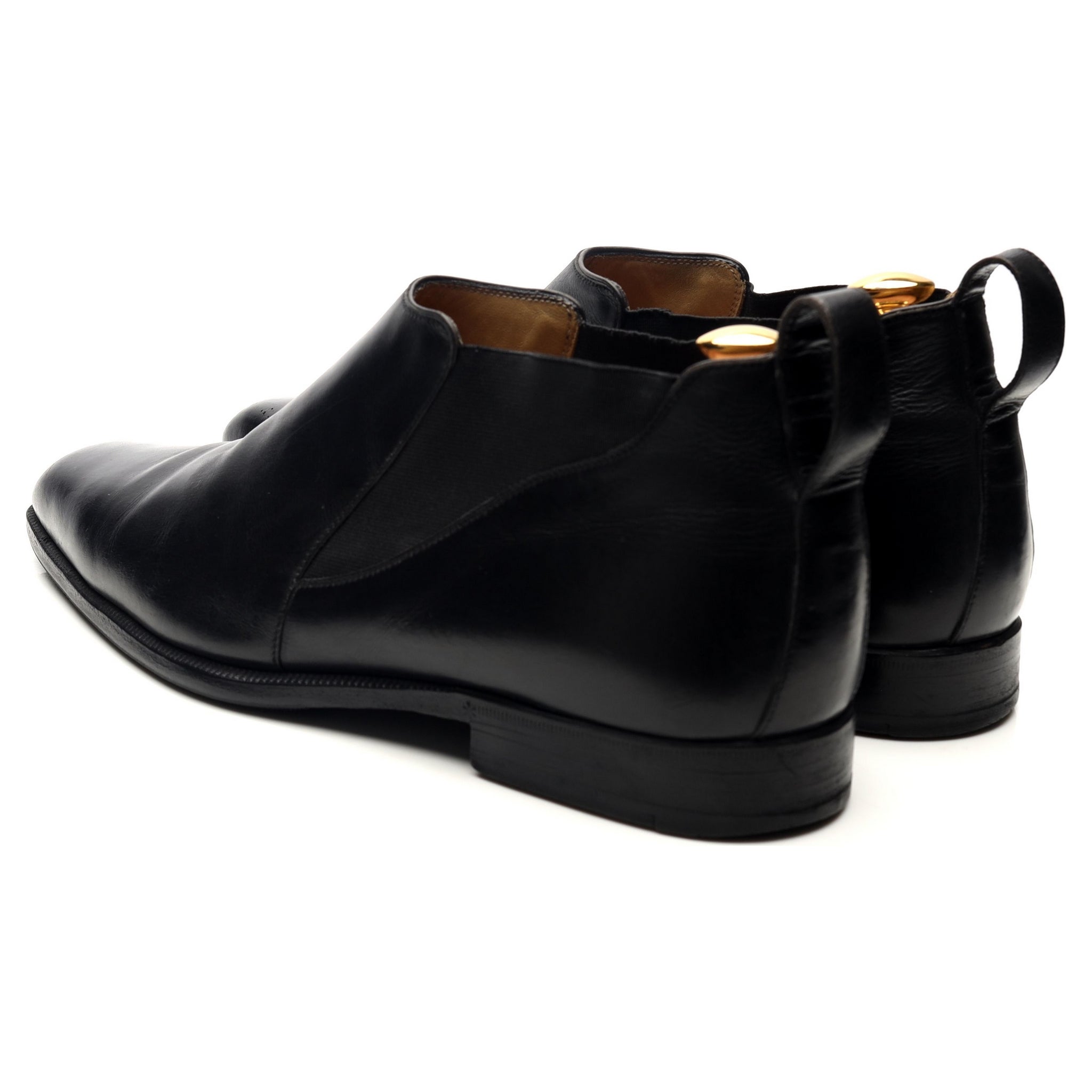 Berluti bottines chelsea cuir noir UK 9.5