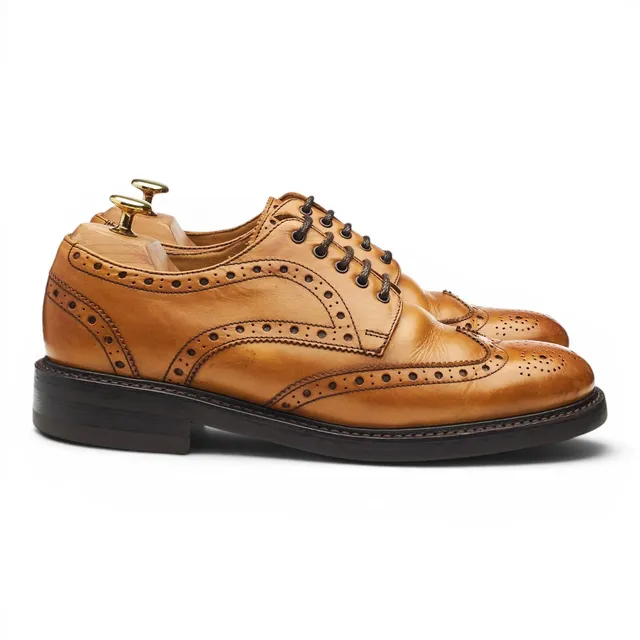 Barker derbies marron pointure UK 8 cuir