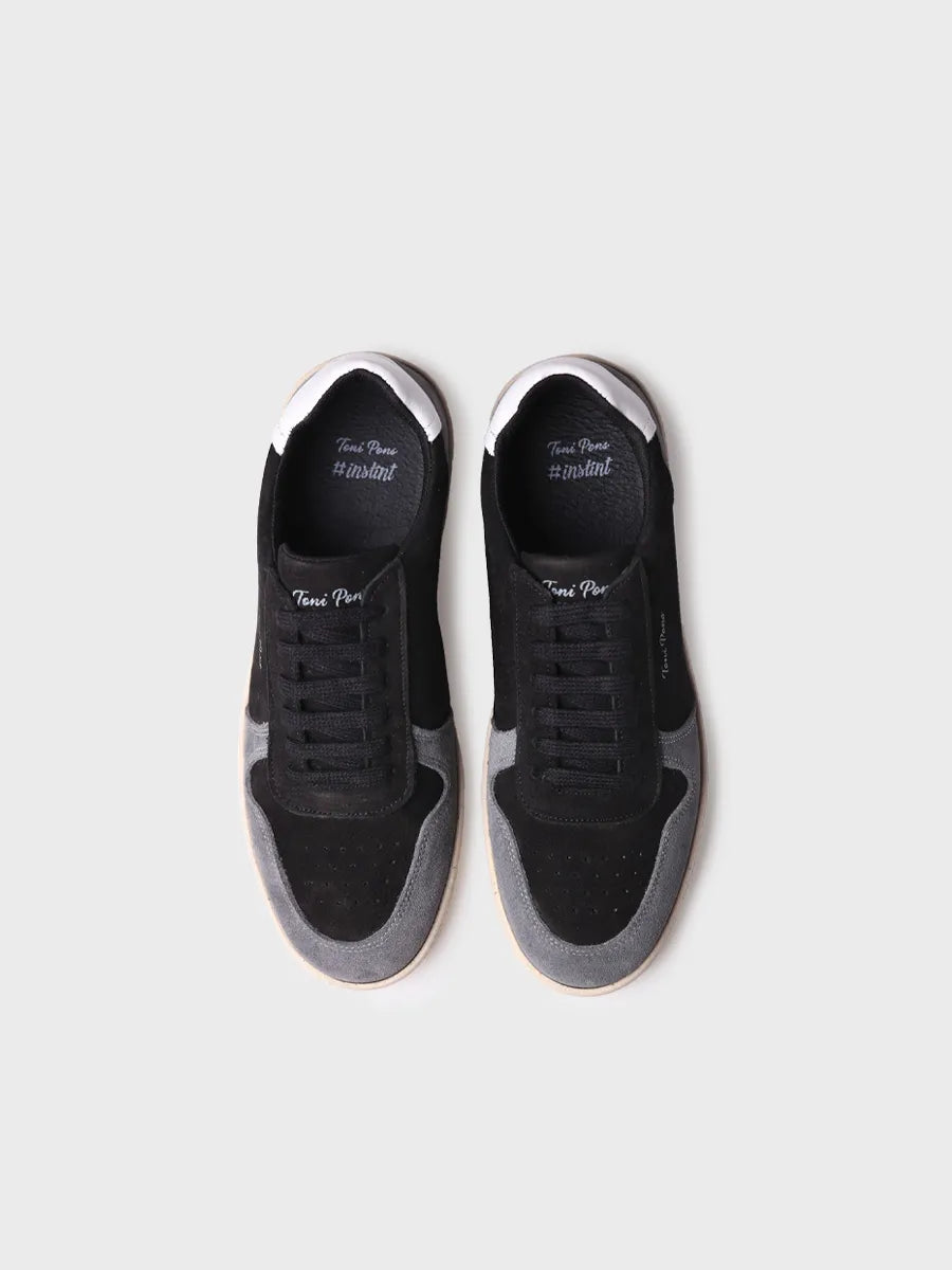 Toni Pons Dublin basket daim gris homme