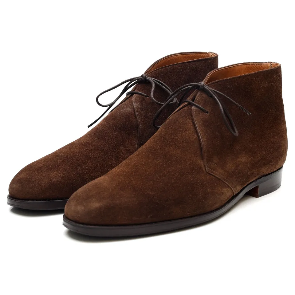 Crockett & Jones Evesham bottines chukka daim marron 9,5 UK