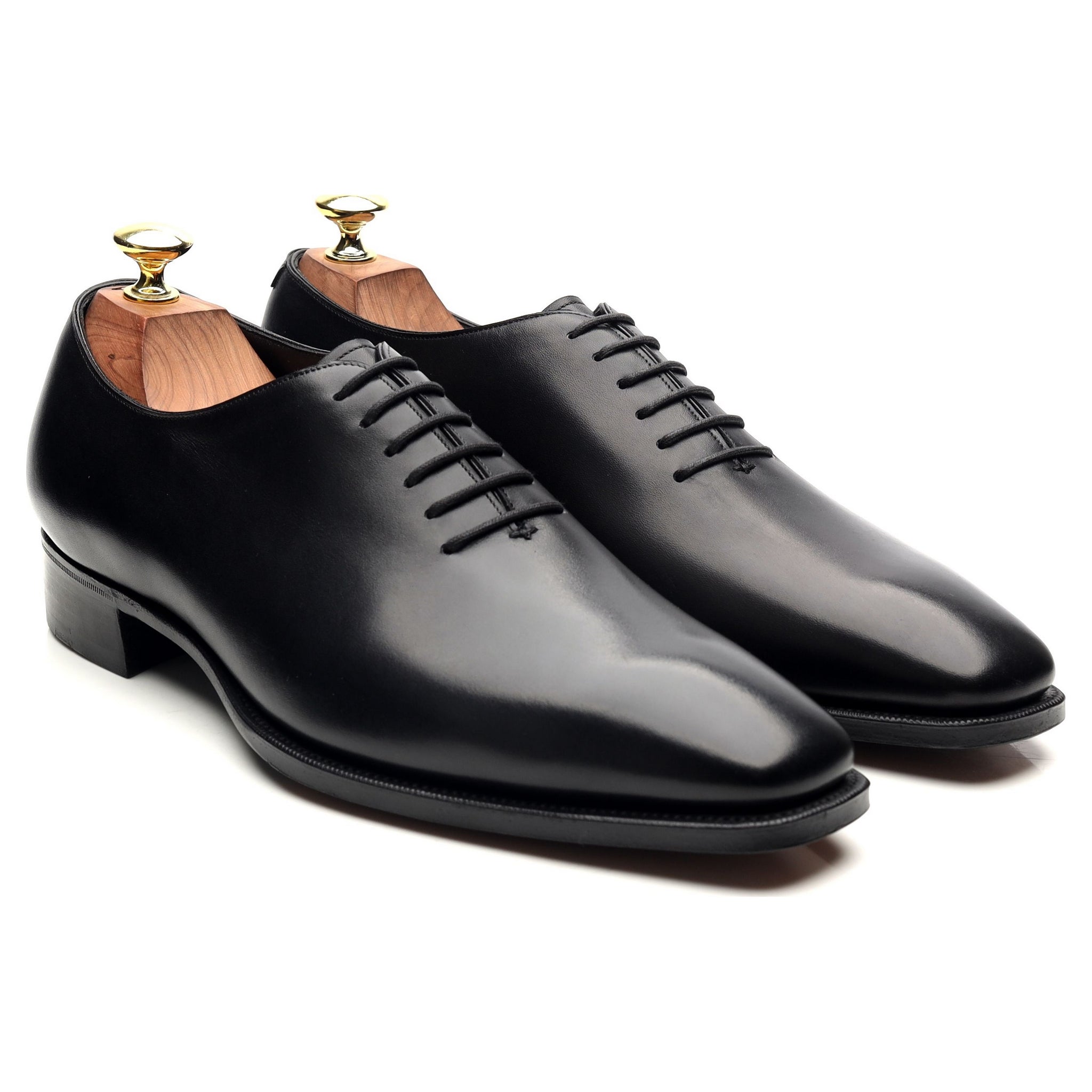 Gaziano & Girling Sinatra oxford cuir noir UK 8