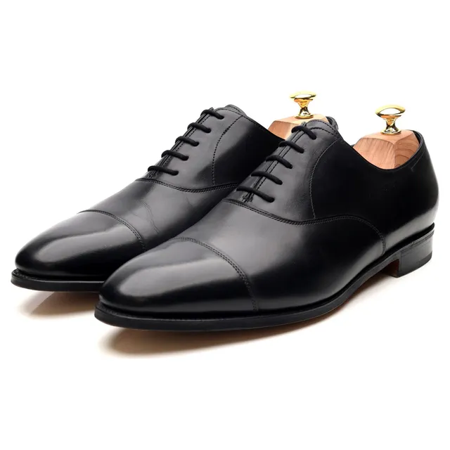 John Lobb City II richelieu cuir noir UK 11