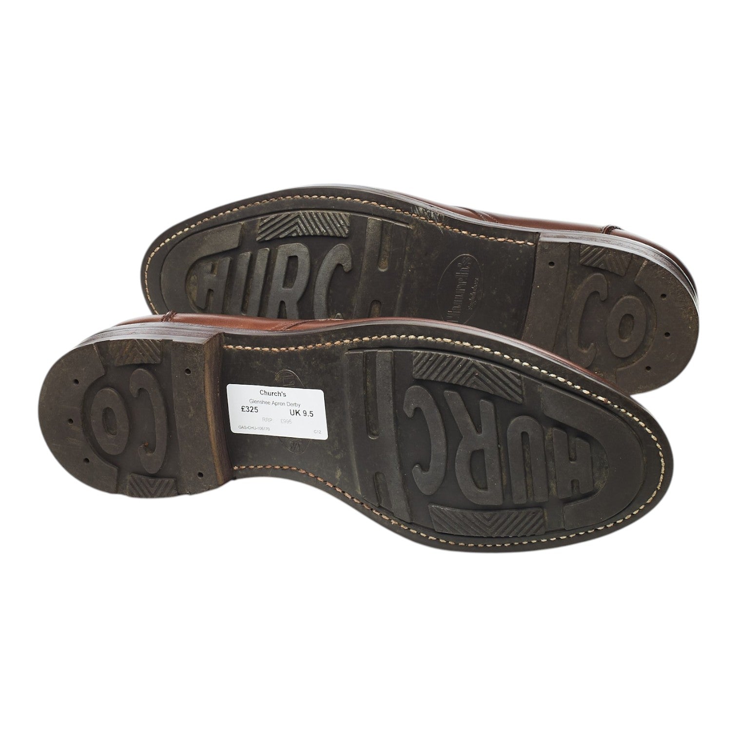 Church's Glenshee derby cuir marron pointure UK 9.5
