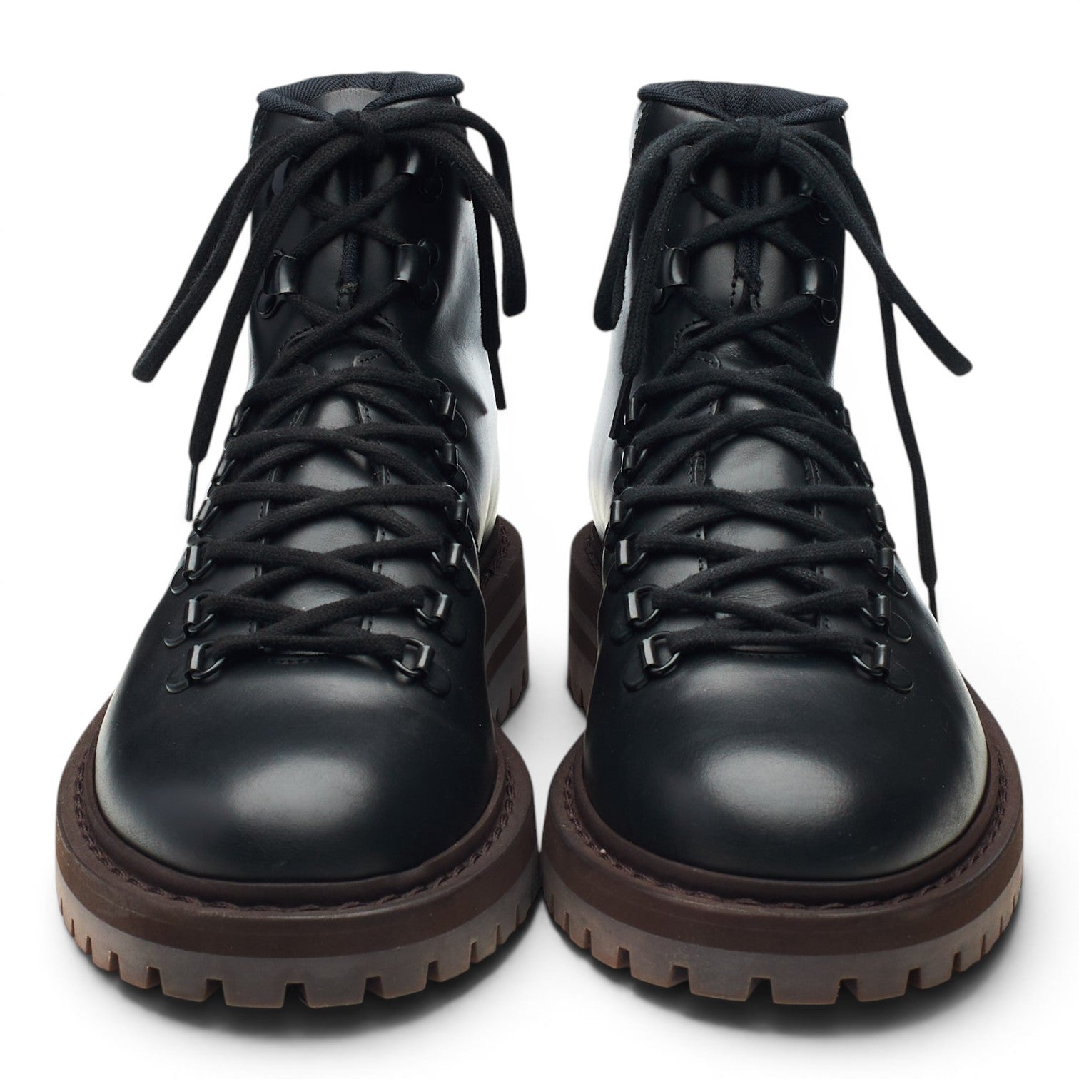 Common Projects boots randonnée noir cuir UK 6