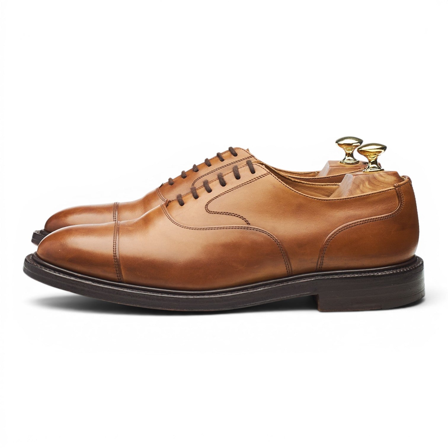 Church's Medway oxford cuir marron pointure 7,5 bout droit