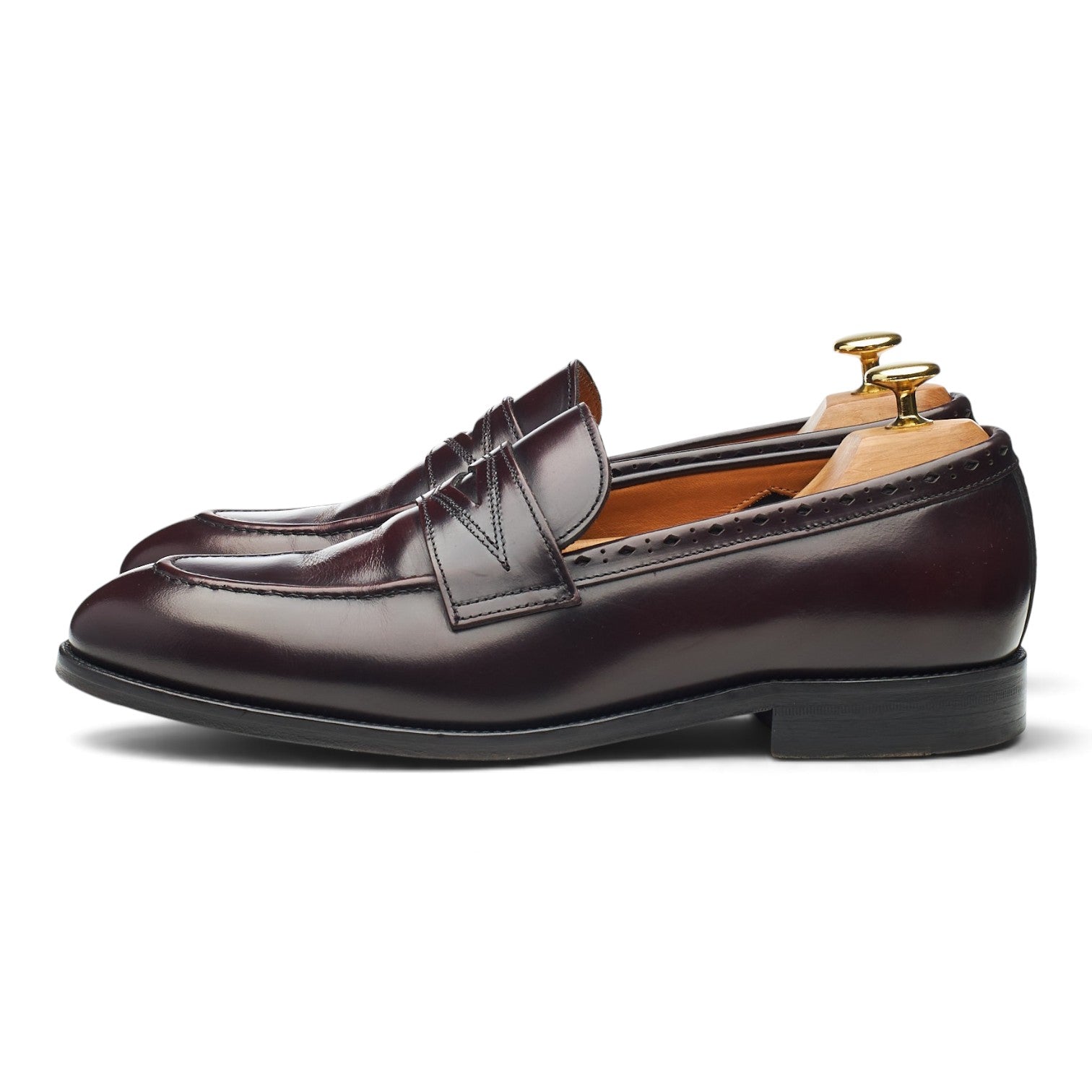 Wildsmith Model 98 mocassins bordeaux UK 8