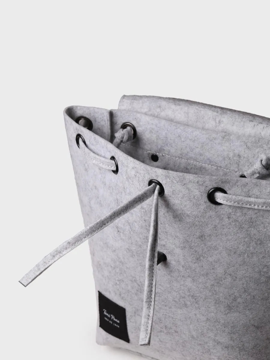 Toni Pons Harper sac à dos feutre gris