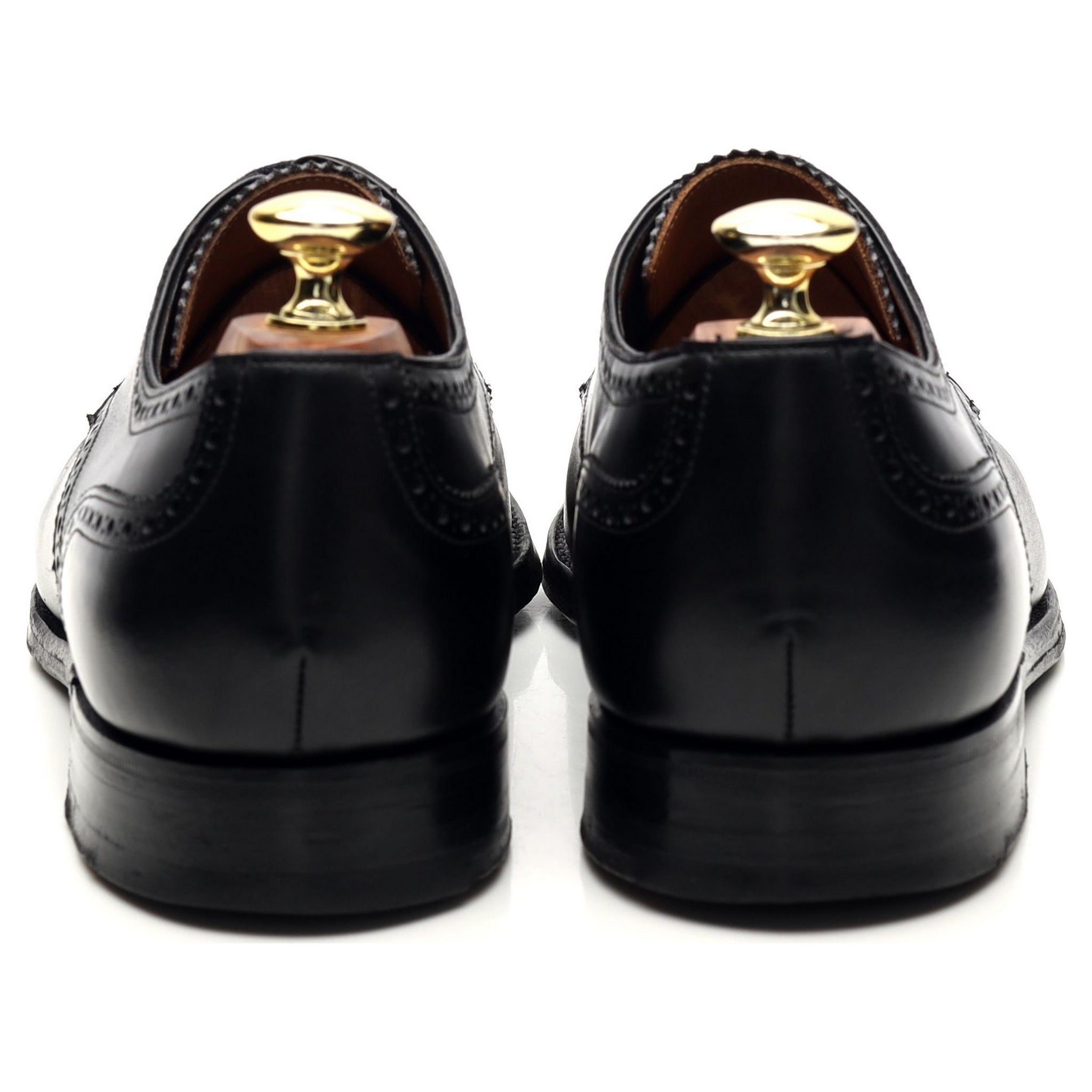 Gieves & Hawkes derby cuir noir 7 UK