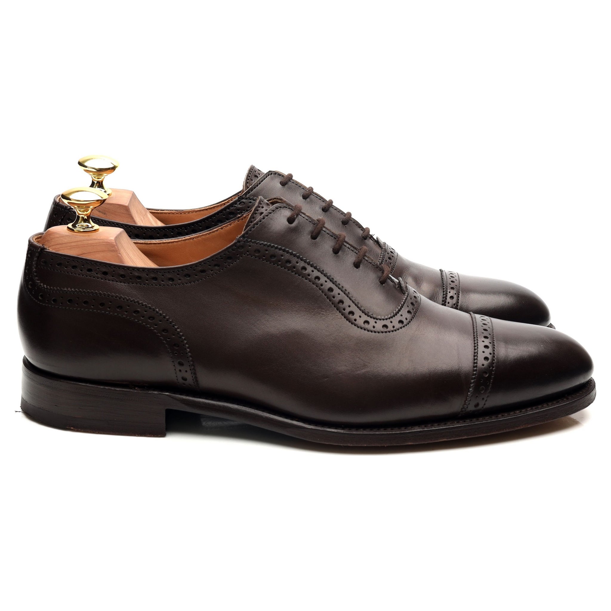 Tricker's Hamilton richelieu cuir espresso UK 8,5