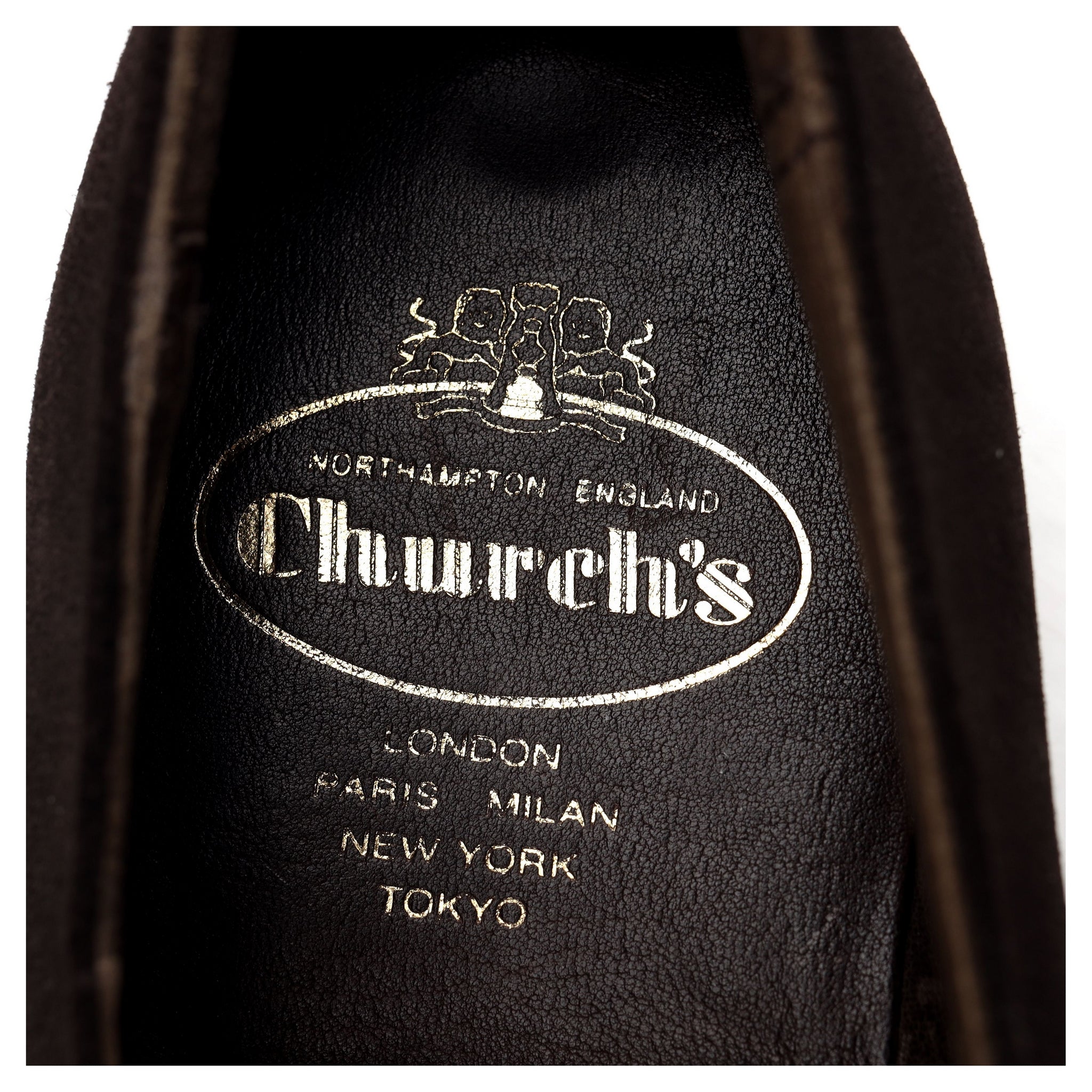 Church's Goddard Monk daim marron foncé pointure UK 7