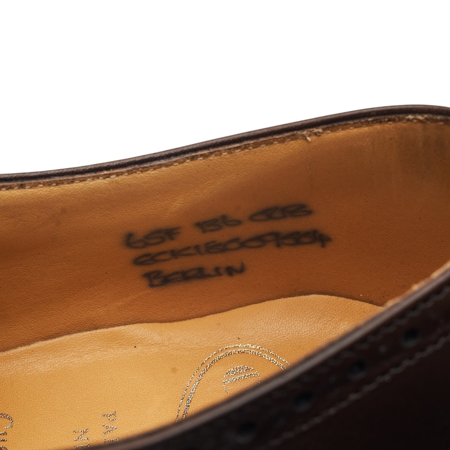 Church's Berlin oxford brogues cuir marron UK 6.5