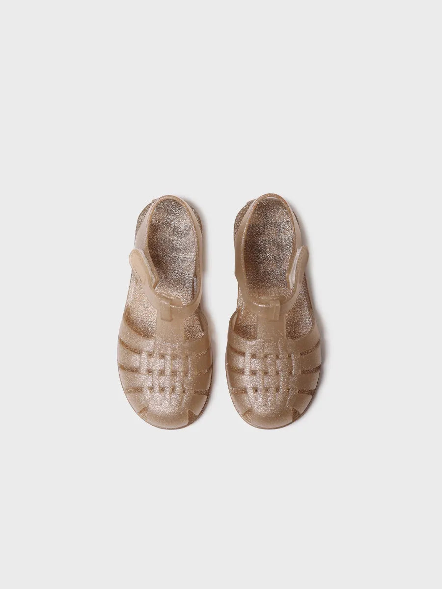 TONI PONS CUZCO espadrille enfant pêcheur champagne
