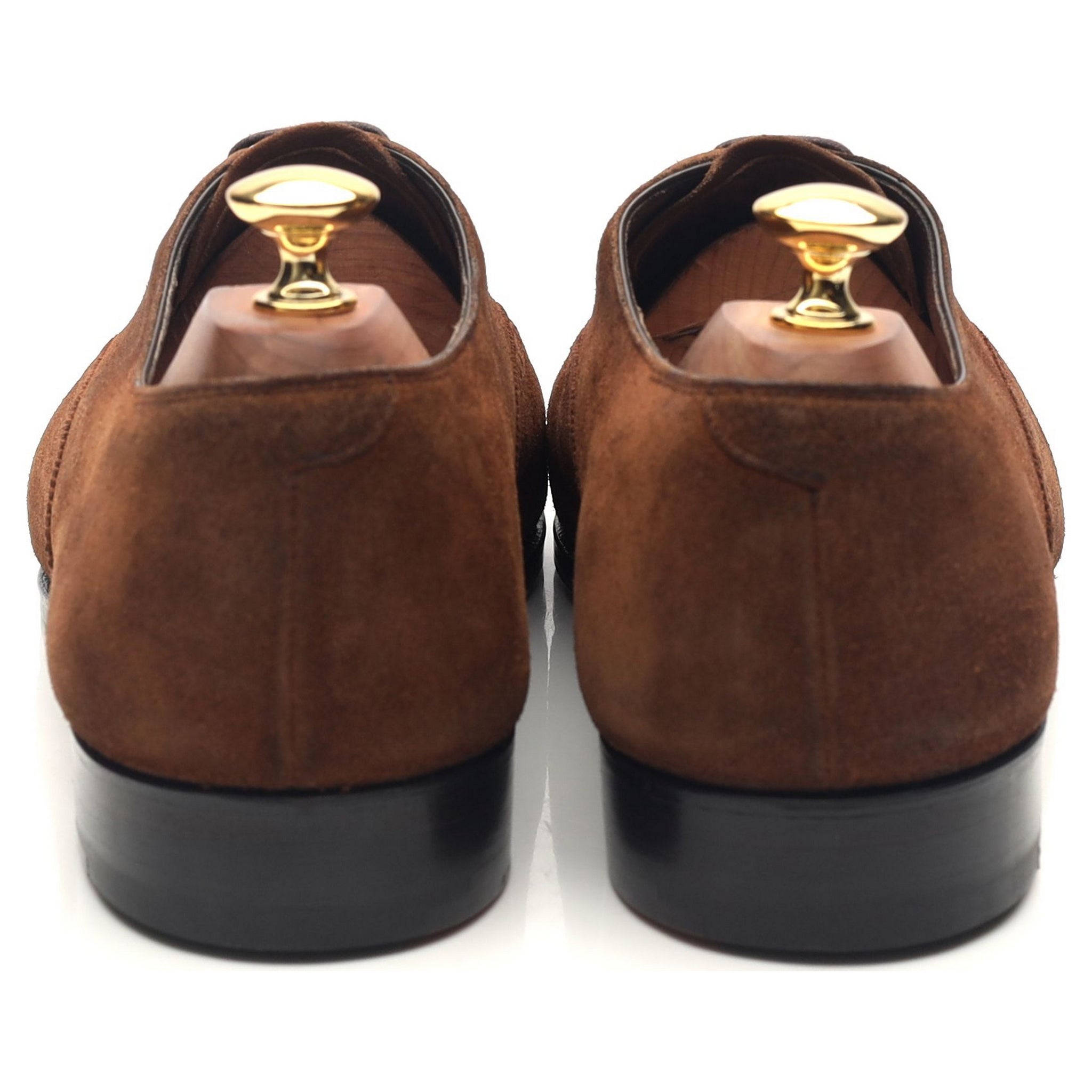 Edward Green Asquith oxford daim marron 9.5