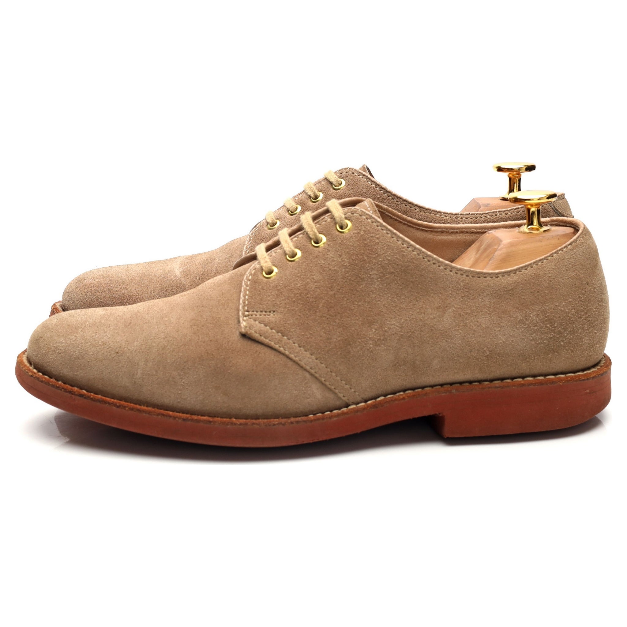 Alden 2632 derby suède sable UK 5.5