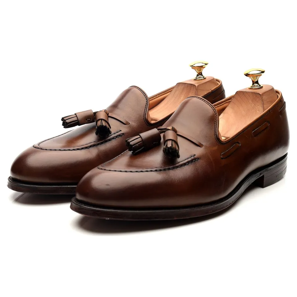 Crockett & Jones Cavendish 2 mocassin cuir marron 9.5 glands