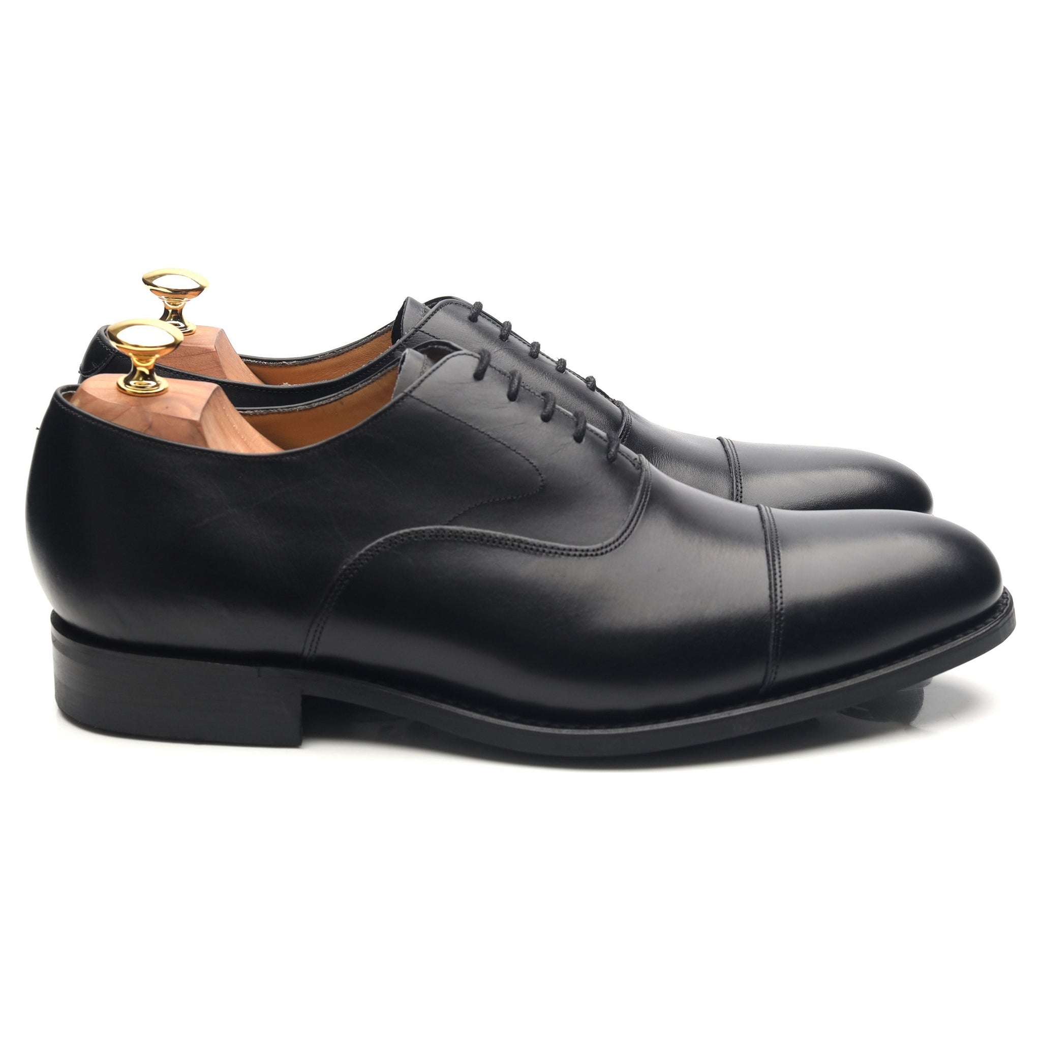 Barker Malvern oxford cuir noir 10