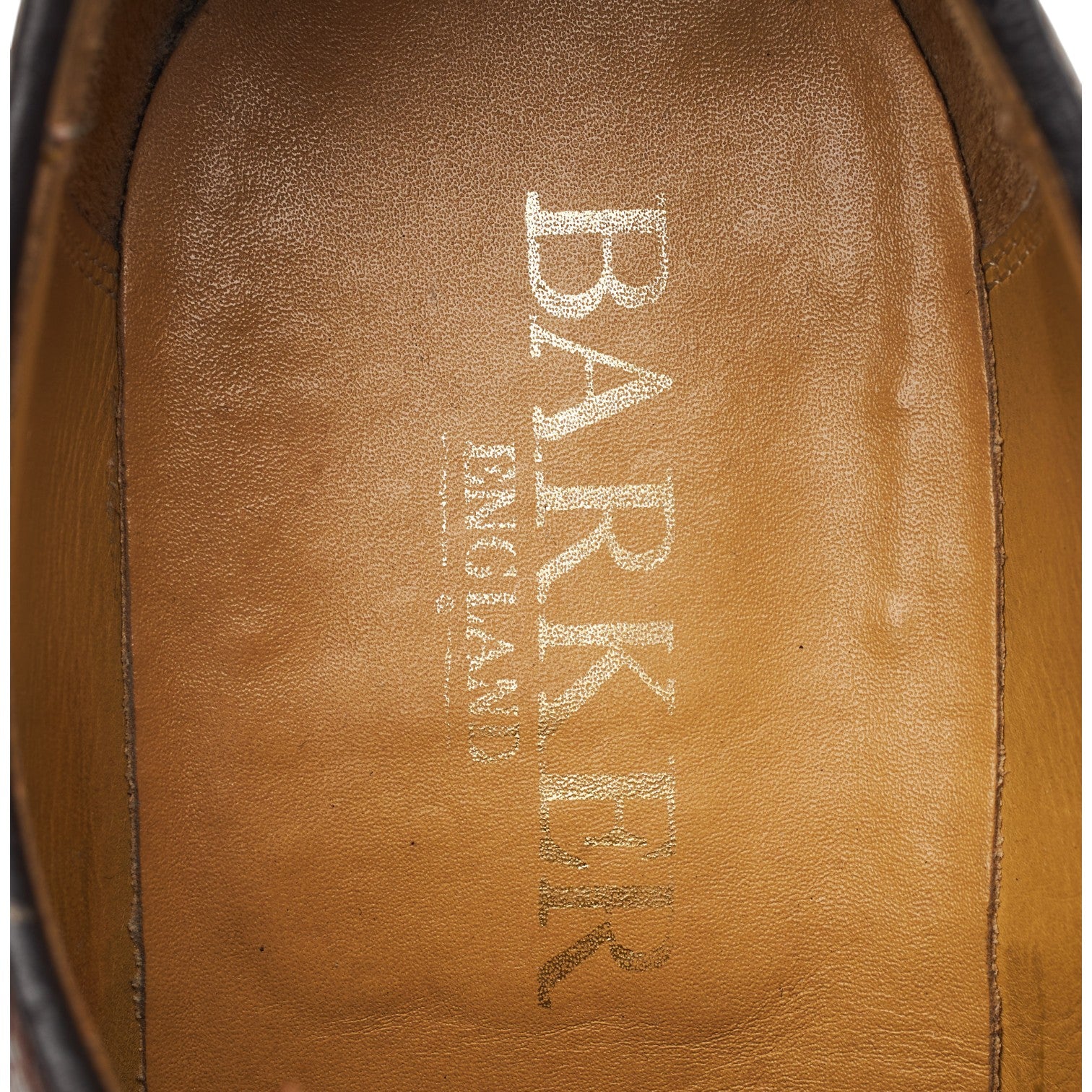 Barker Nairn derby cuir grainé marron UK 9.5