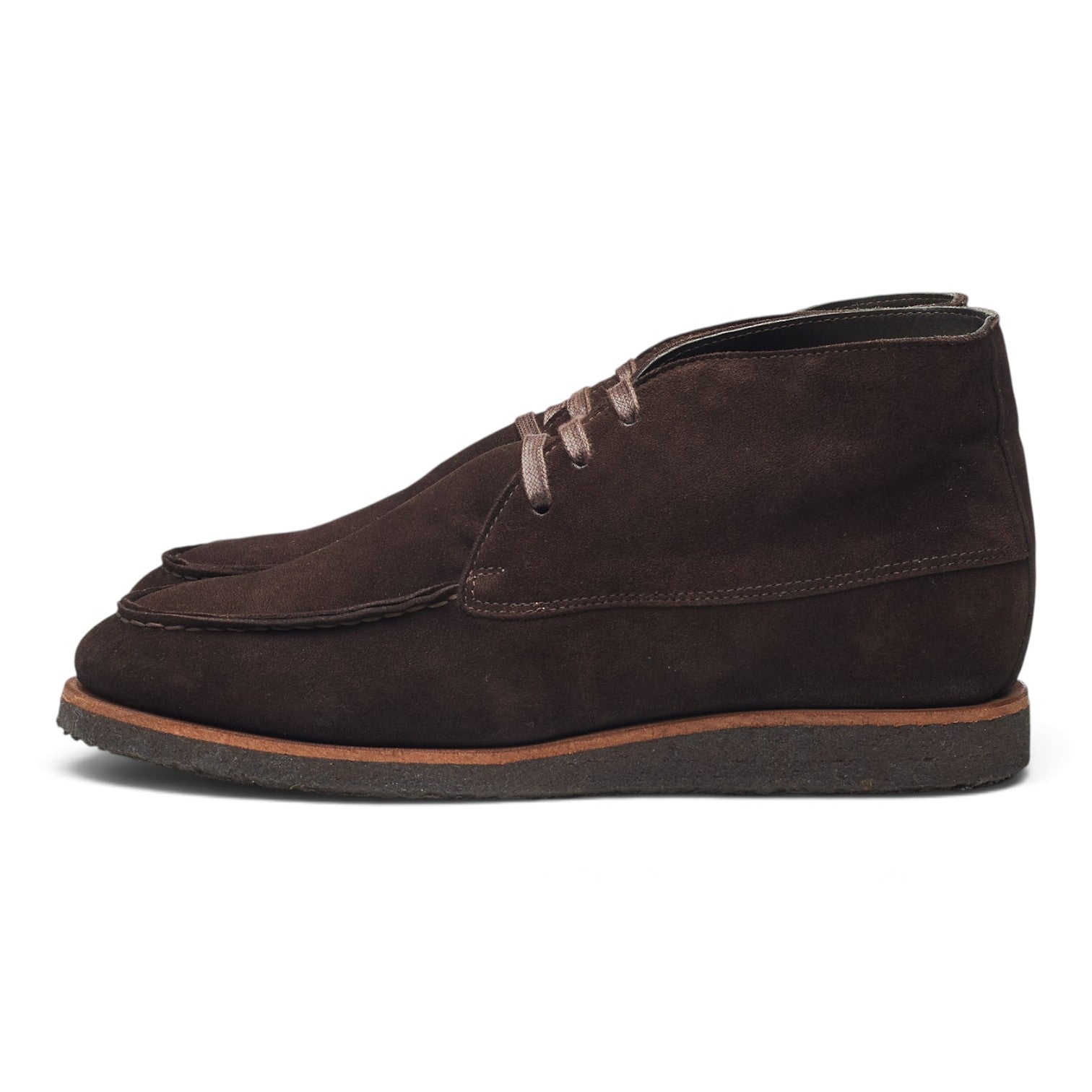 Anglo-Italian Alpine boots suède marron foncé UK 7.5