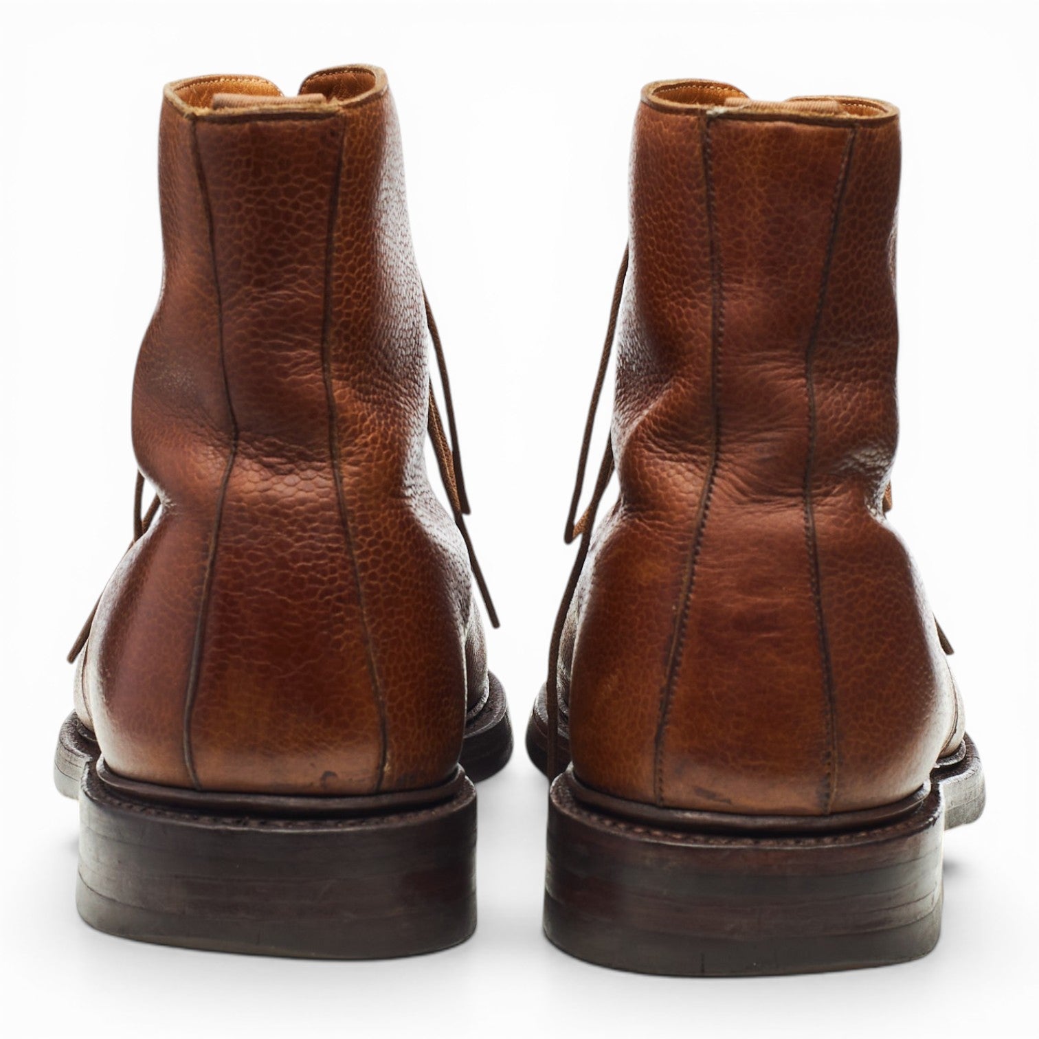 Crockett & Jones Coniston bottines cuir grain marron 9.5