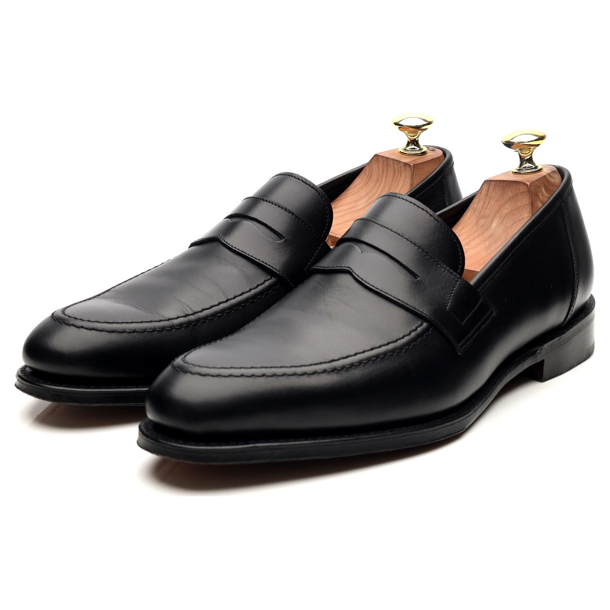 Loake 1880 Legacy Anson mocassins cuir noir 7.5 UK