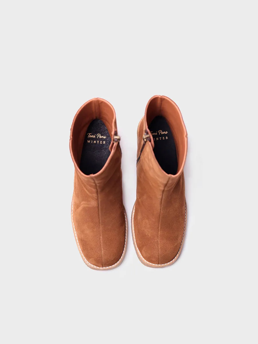 Toni Pons Piani-SY bottines femme talon large zip