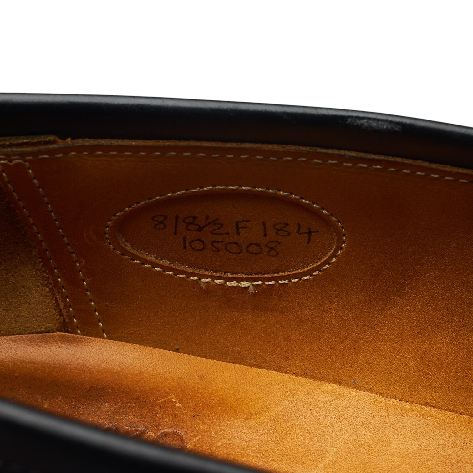 Edward Green Piccadilly mocassin cuir noir 8 UK