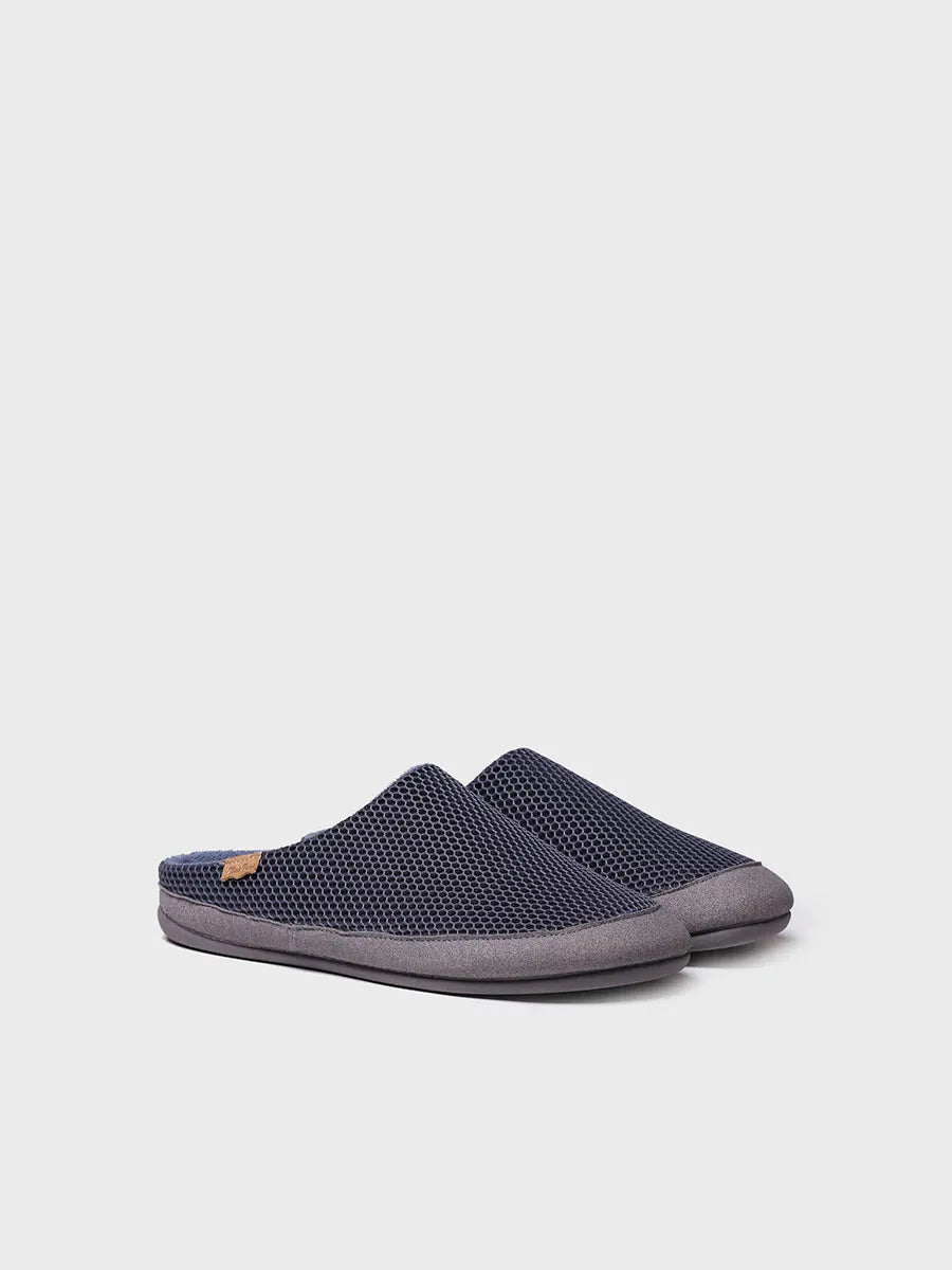Toni Pons Niue-GC mules homme mesh gris vegan