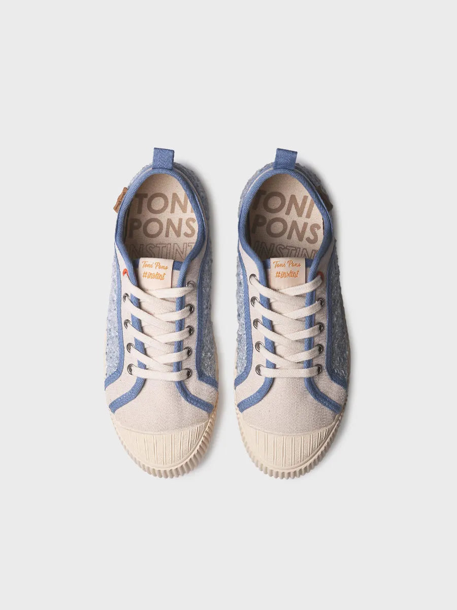 Toni Pons Grenoble sneaker femme tissu à sequins
