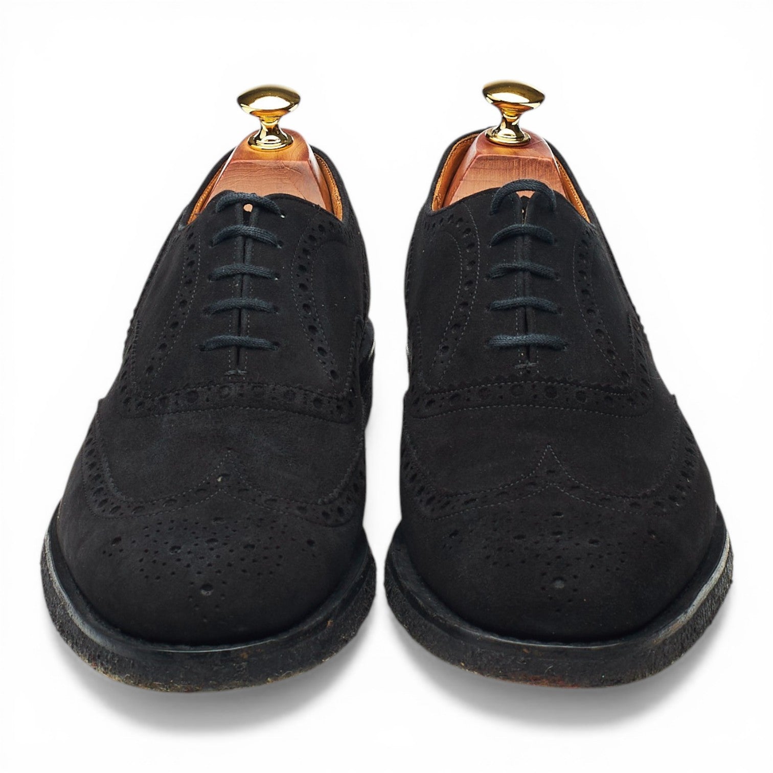 Church's Fairfield richelieu suède noir UK 9