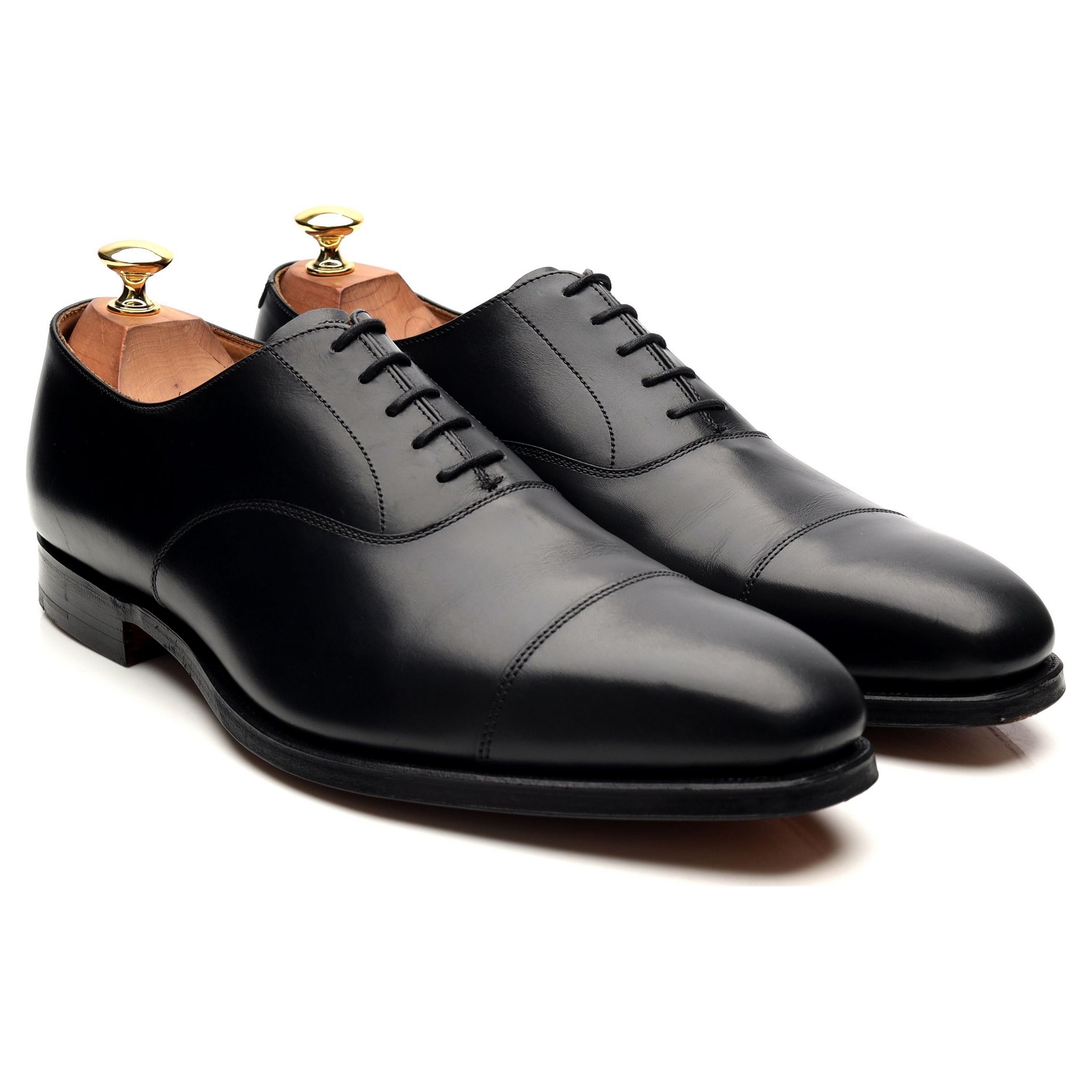 Crockett & Jones Hallam richelieu cuir noir UK 9.5