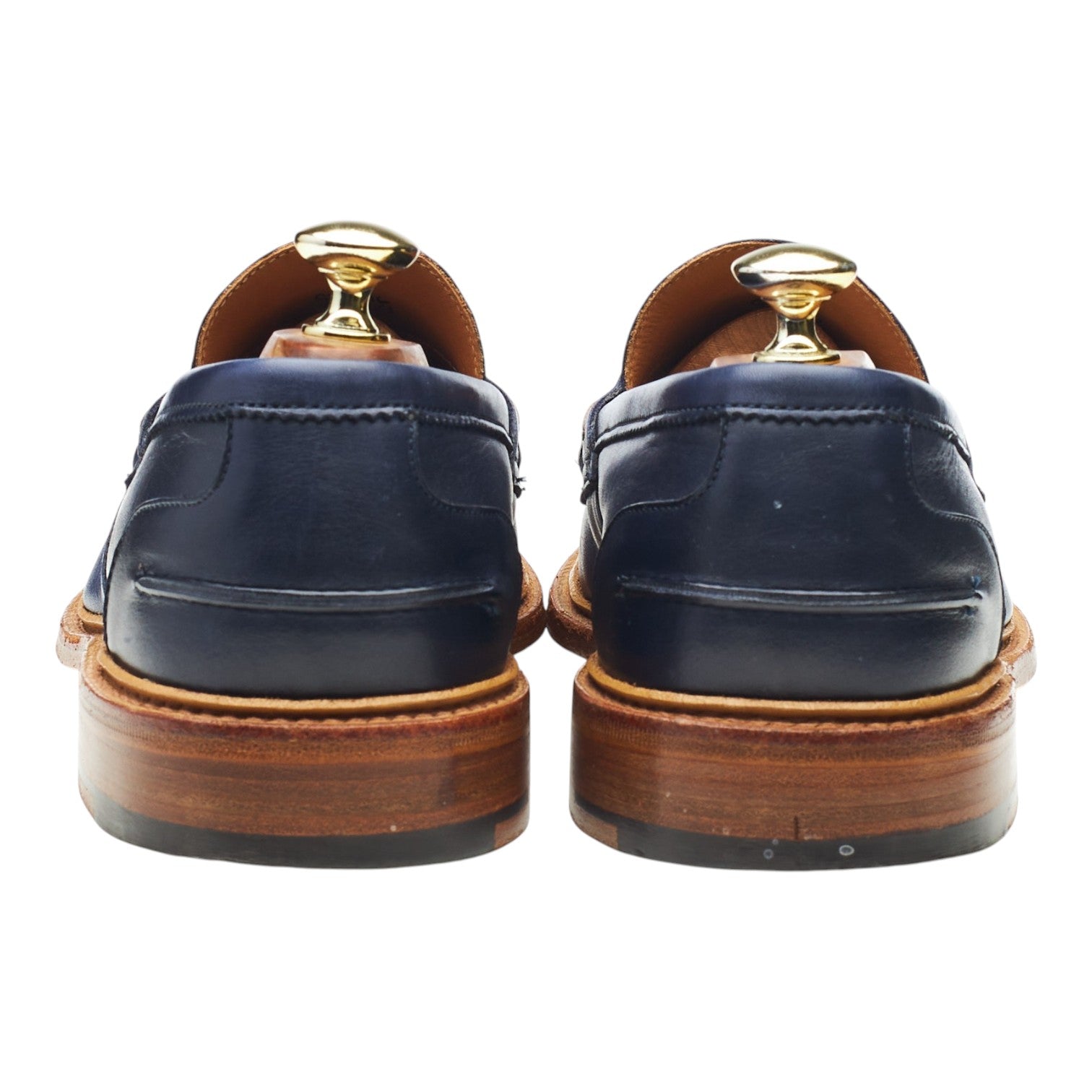 Tricker’s Eva mocassin cuir bleu pointure UK 7.5