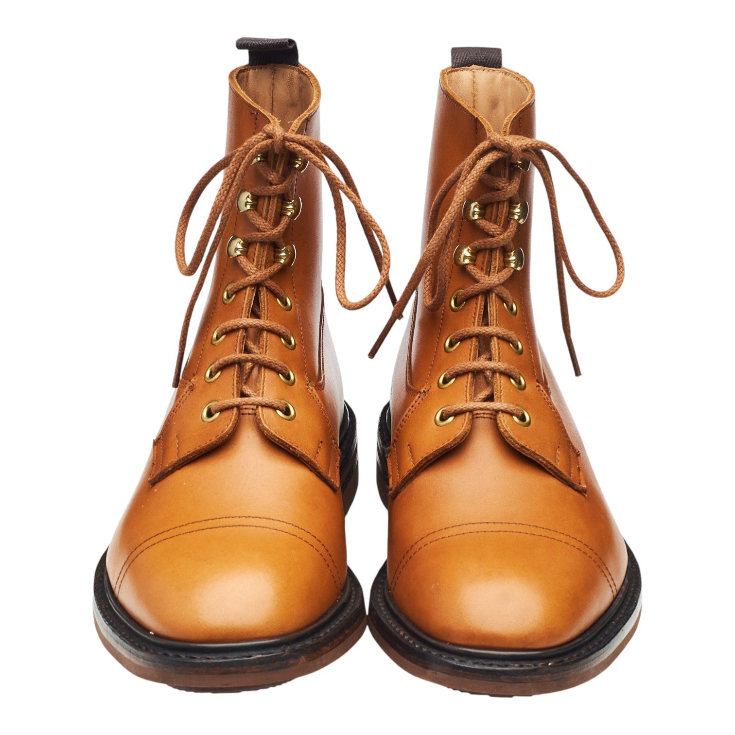 Tricker's boots cuir marron derby UK 6.5