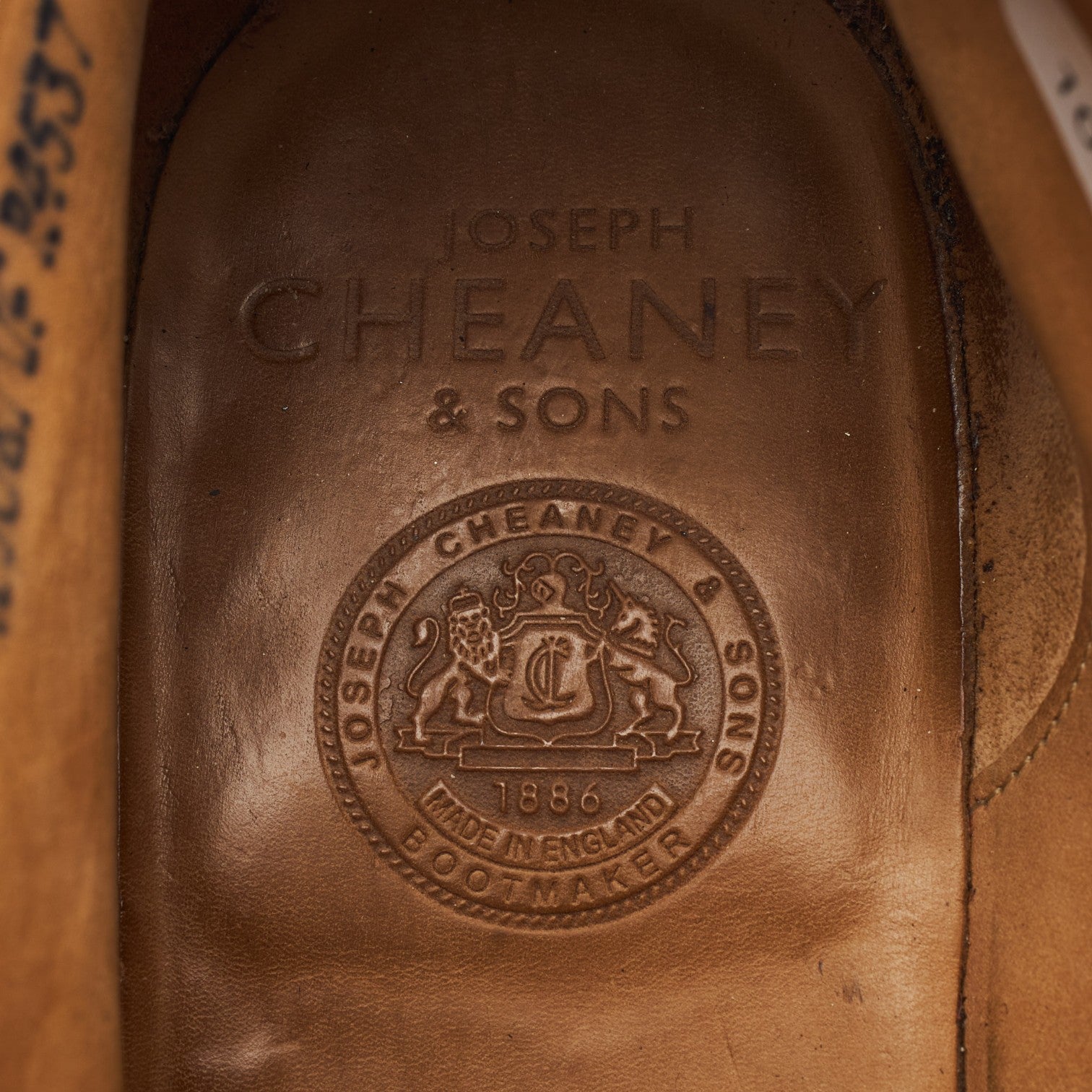 Cheaney Boots chukka cuir grainé marron UK 8