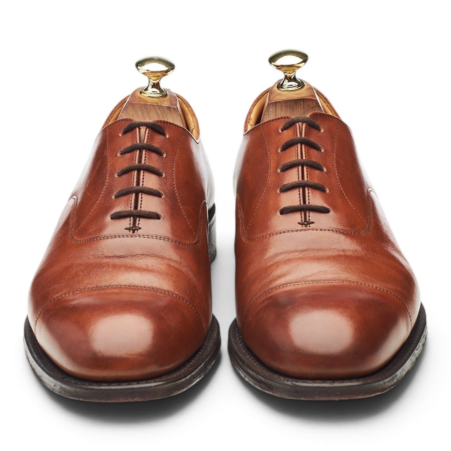 Church's Consul oxford cuir marron UK 7 bout droit