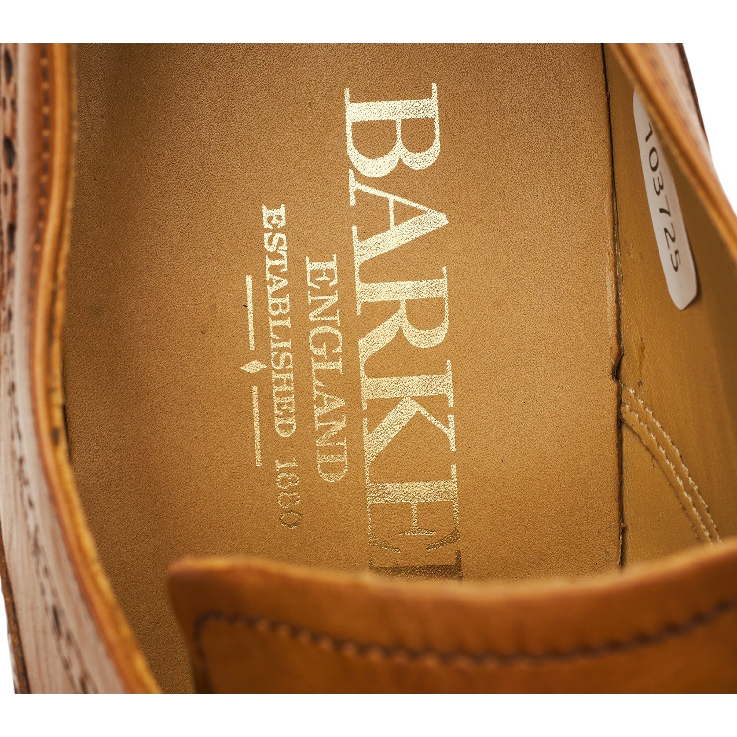 Barker Larry derby cuir marron pointure UK 7.5 G