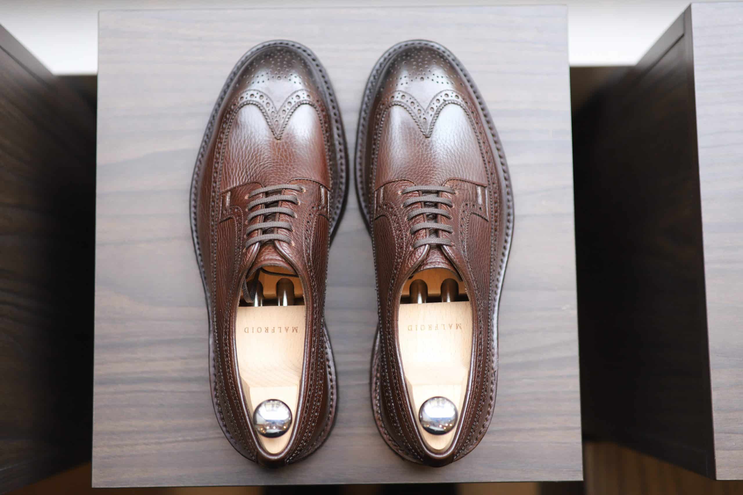 Malfroid Brogue-Master derby grainé forme 437