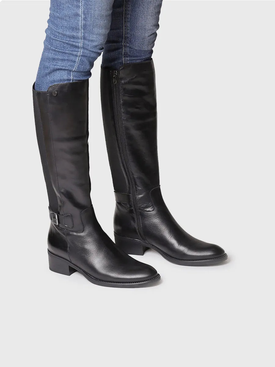 Toni Pons Tacoma-P botte haute cuir noir