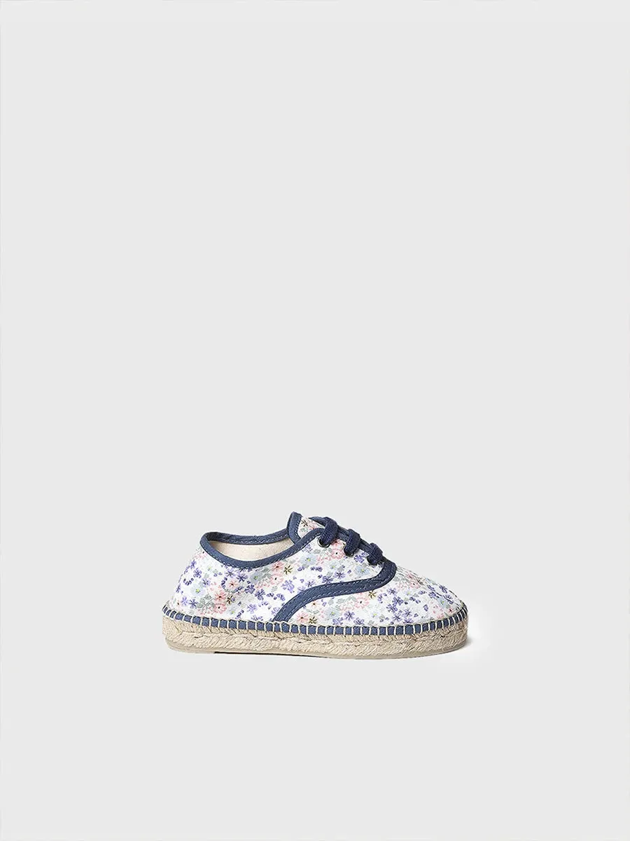 Toni Pons Evo-PR espadrilles enfant toile et jute