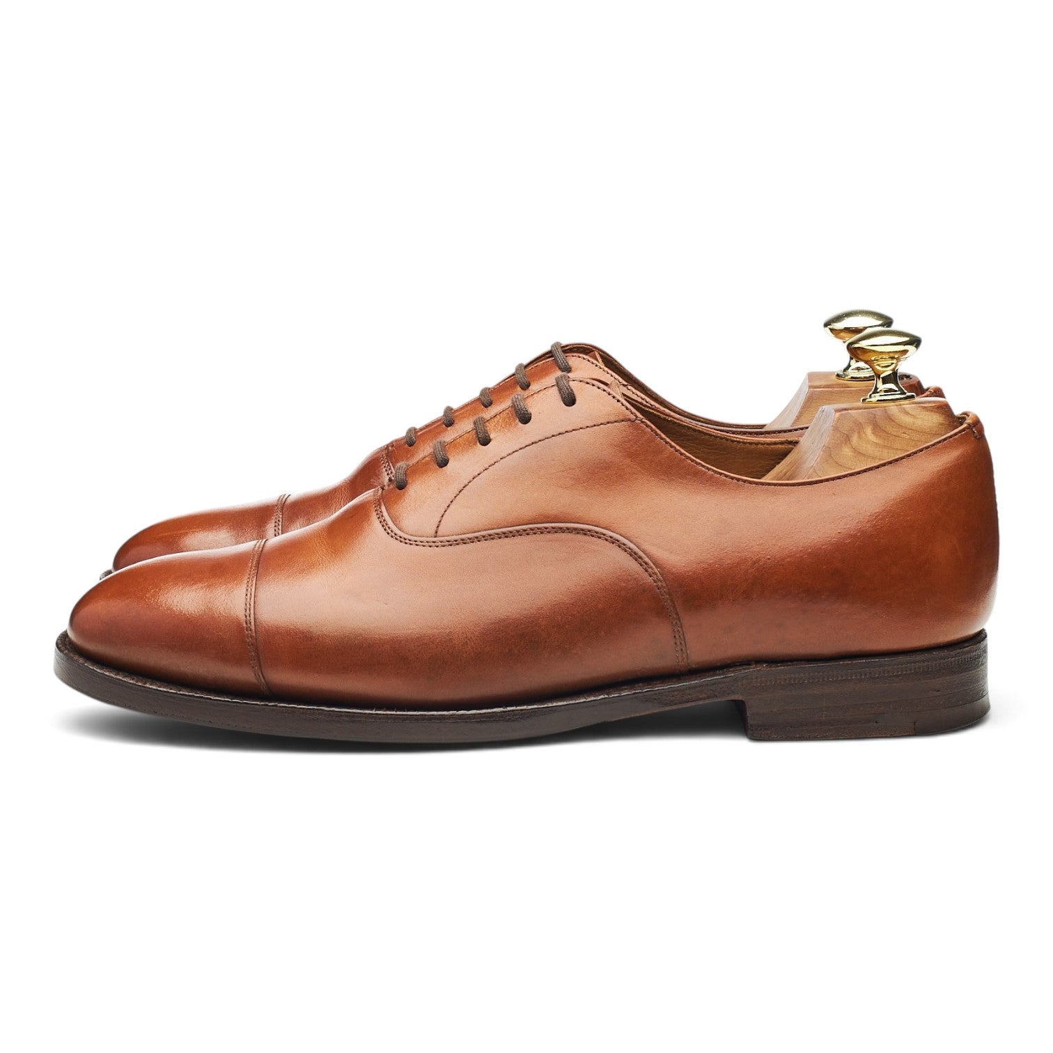 Church's Canberra derbies marron bout droit UK 7