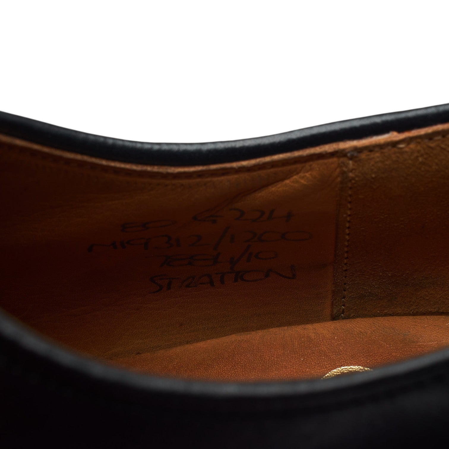 Church's Stratton derby cuir noir UK 8 G large