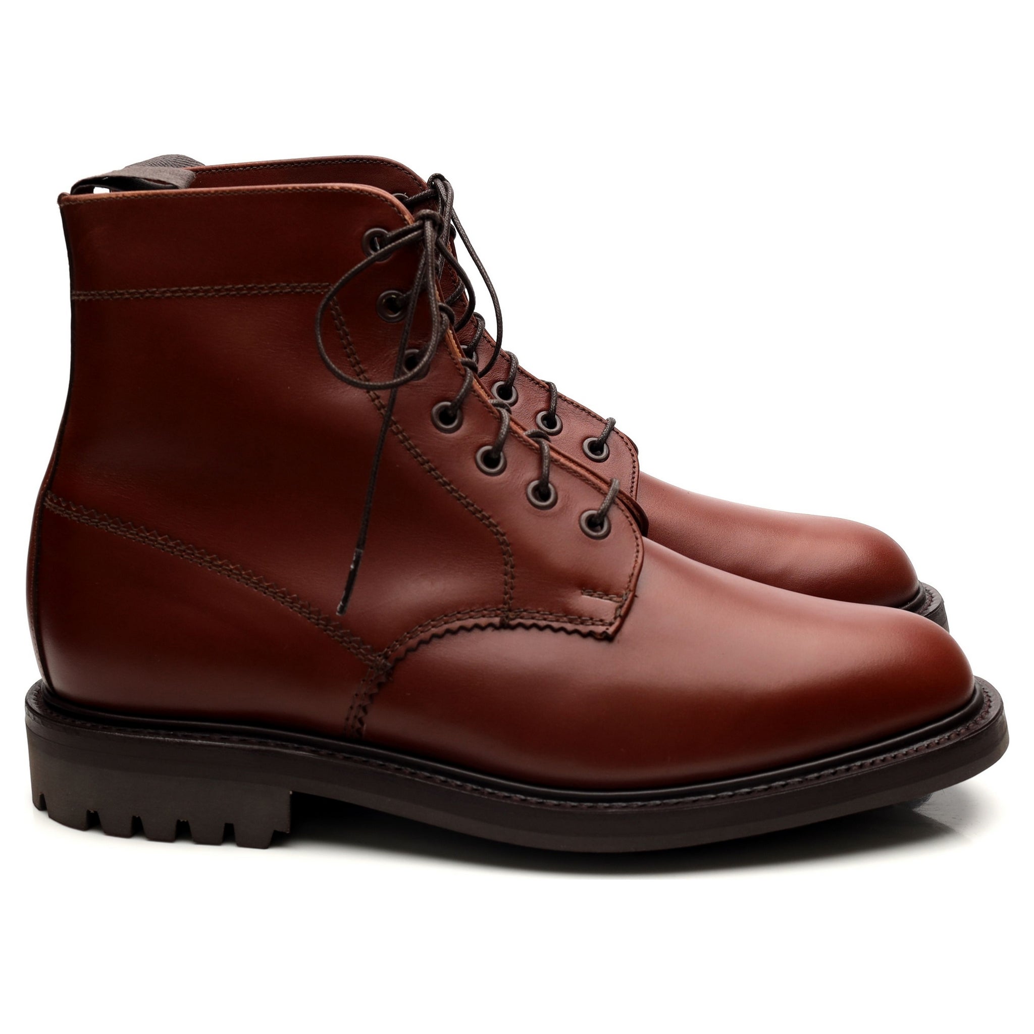 Sanders Kelso boots cuir marron UK 9