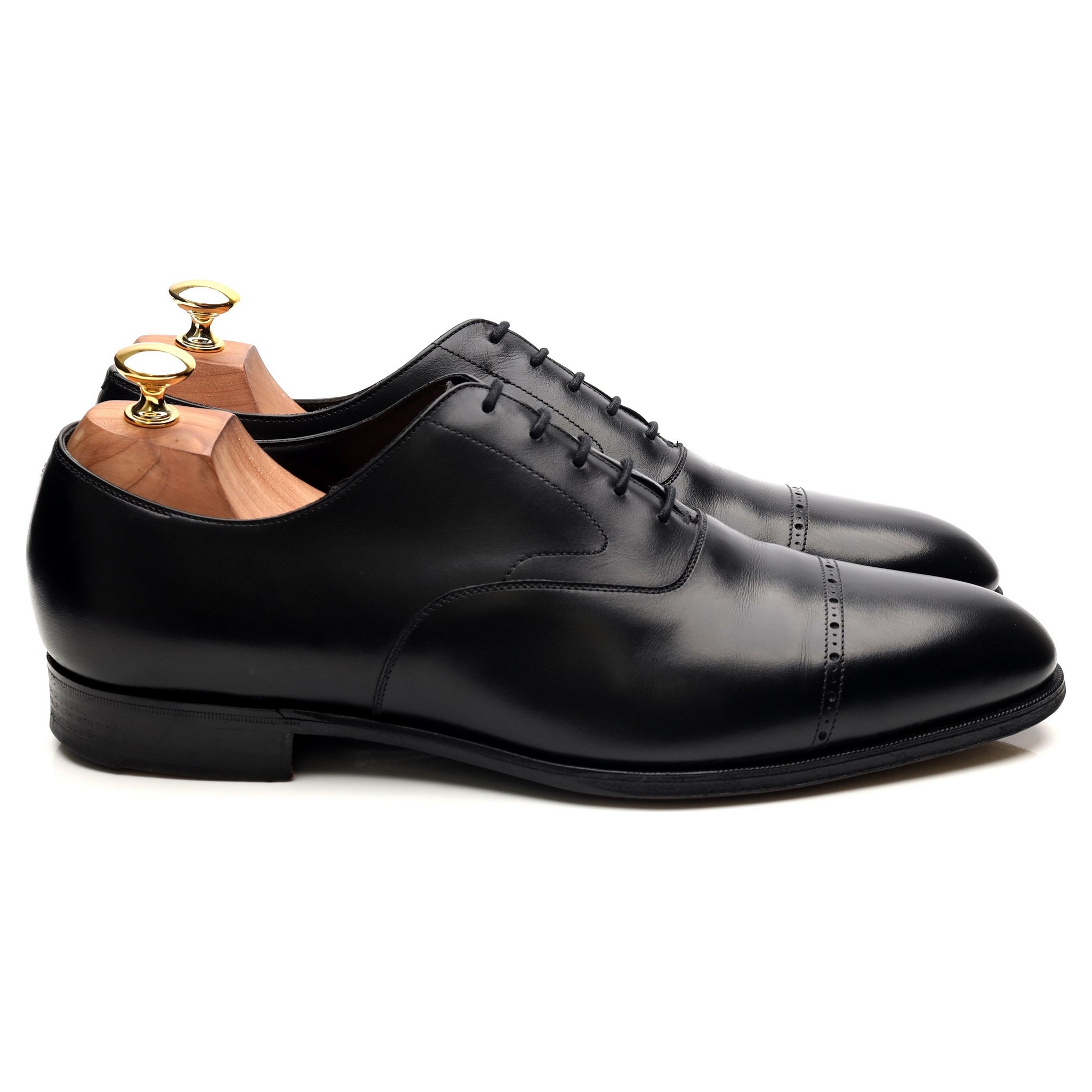 Edward Green Midford Oxford cuir noir pointure UK 10