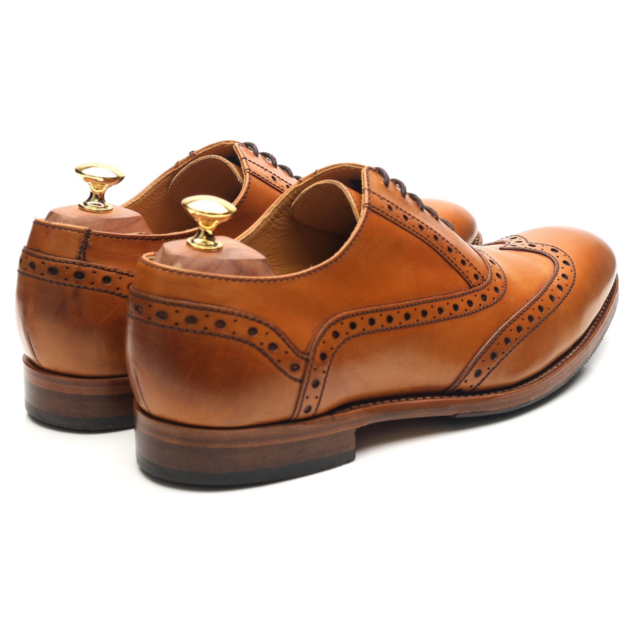 Barker Grant richelieu cuir marron 10 UK