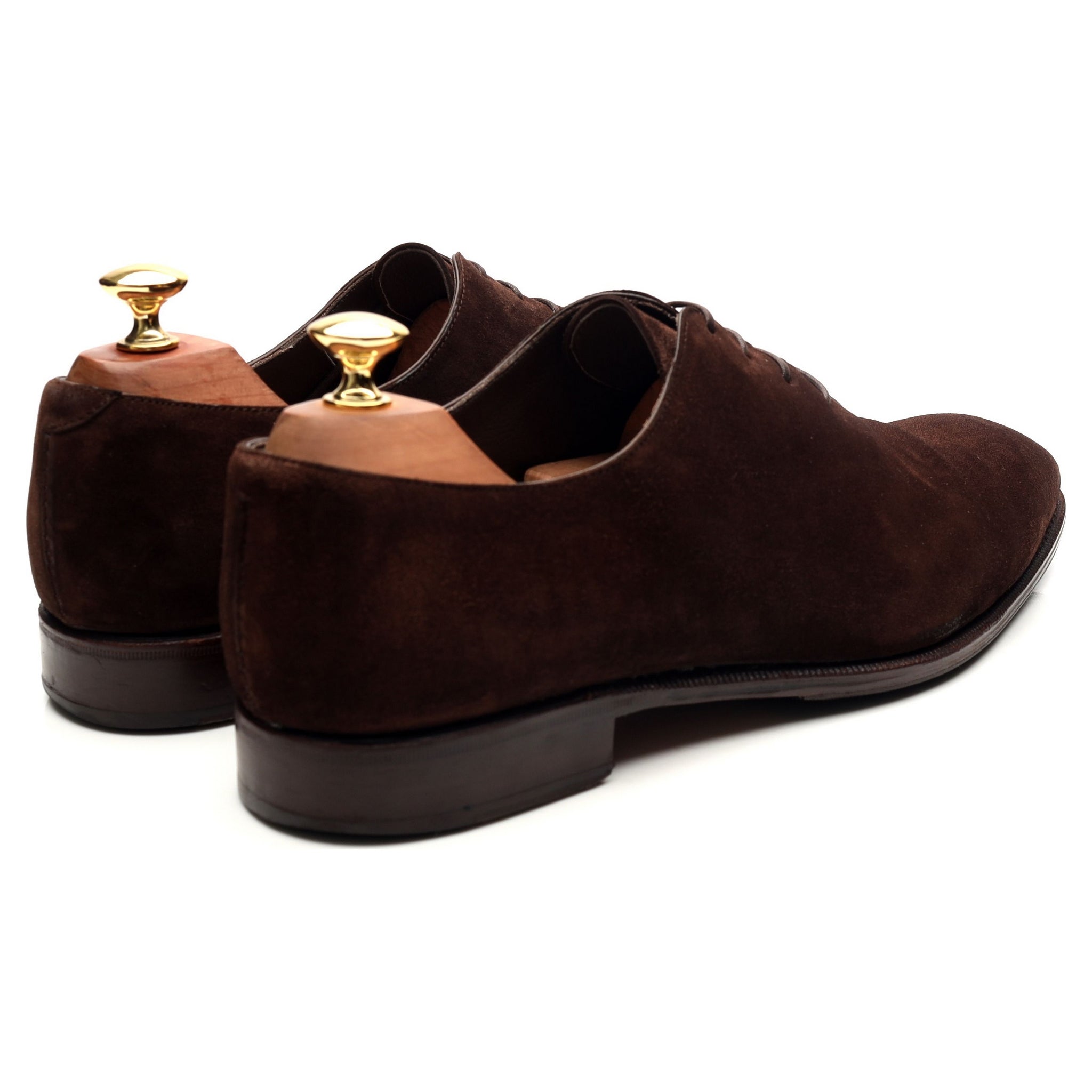 Carmina 910 oxford cuir suède marron pointure 9.5