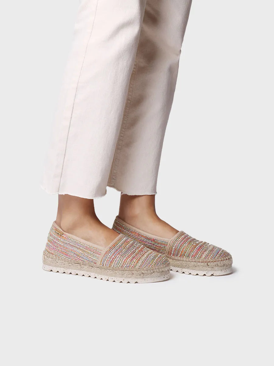 Toni Pons Alma-CL espadrille plate lurex femme