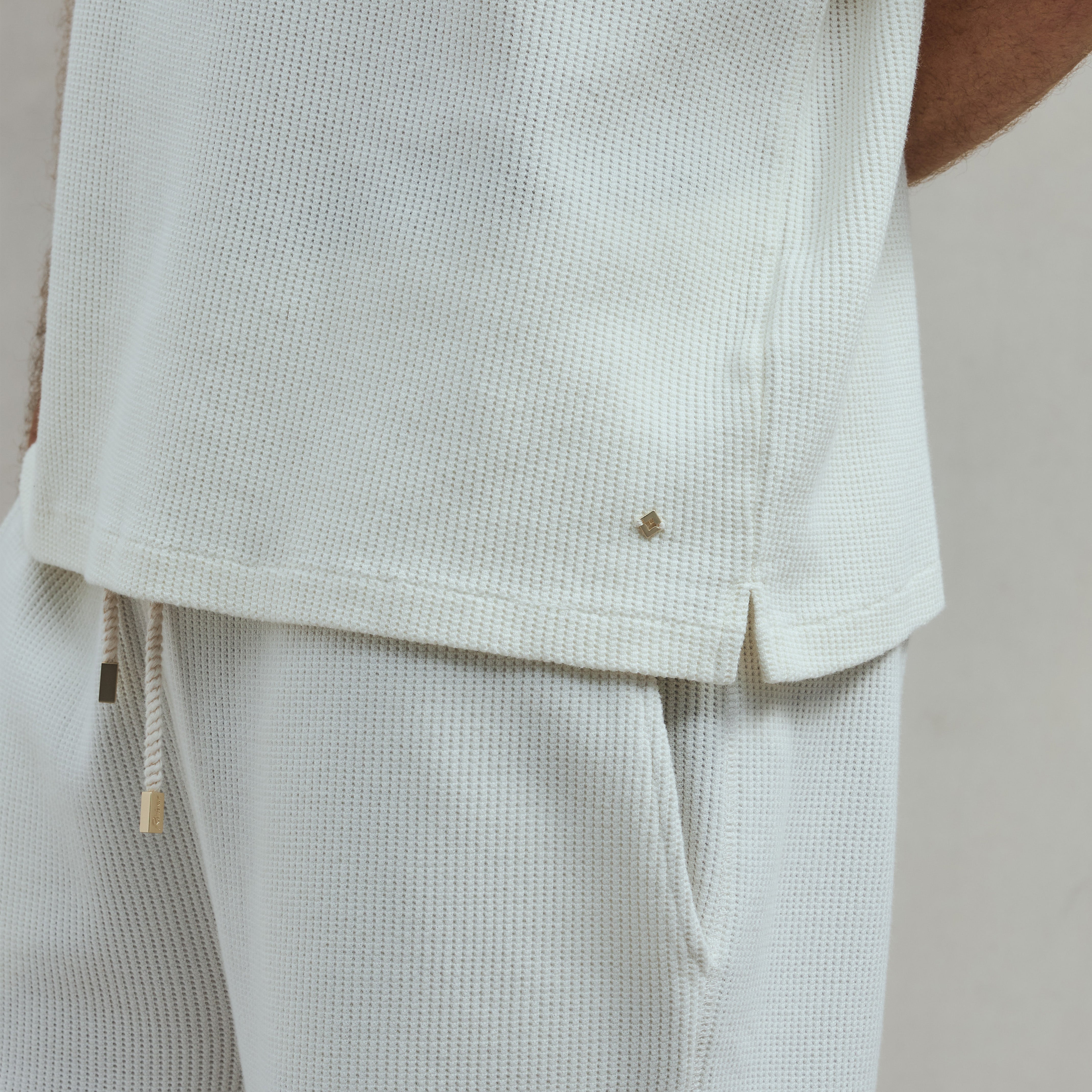Rivieras Capri polo blanc interlock coton