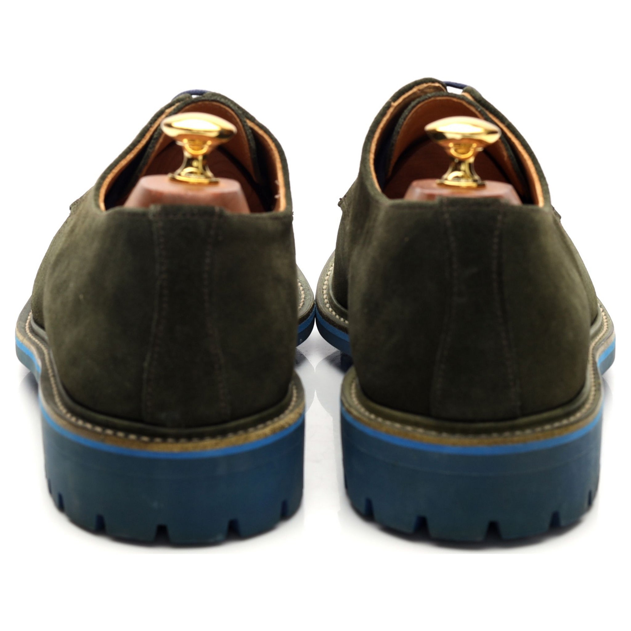 Mark McNairy derby suède vert pointure UK 9.5